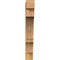 Ekena Millwork Balboa Block Rough Sawn Bracket, Western Red Cedar, 4"W x 22"D x 30"H BKT04X22X30BOA05RWR - alternate 3
